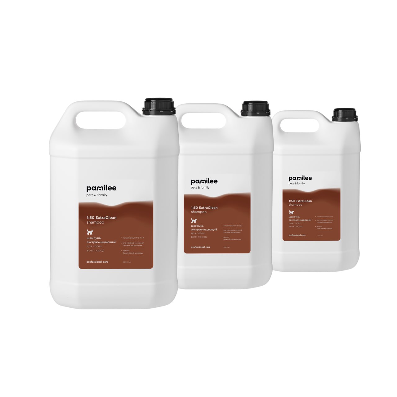 Extra Trio 5 л x 3 шт Бельгийский шоколад