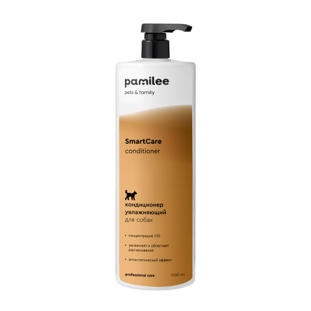 Увлажняющий кондиционер для собак Pamilee Grooming 1:10 SmartCare, 1л