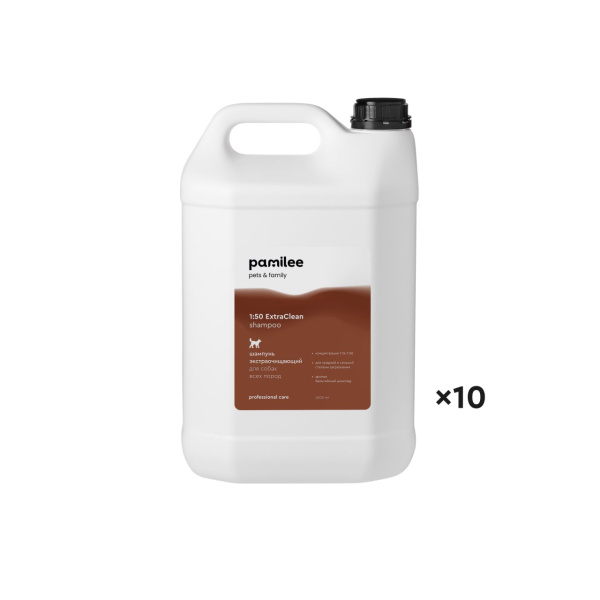 1:50 ExtraClean 5 л х 10 шт Бельгийский шоколад