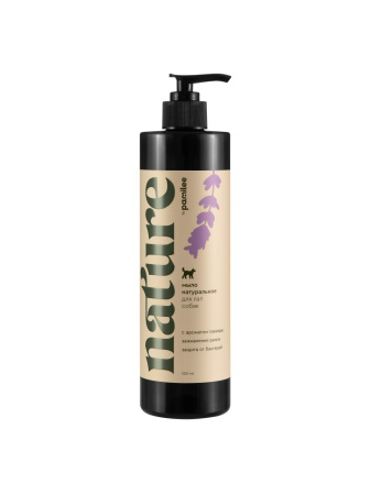 Nature мыло натуральное для собак 500 ml
