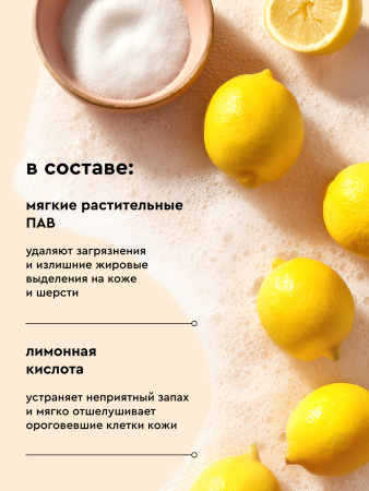 Очищающий шампунь для собак и кошек 1000 ml