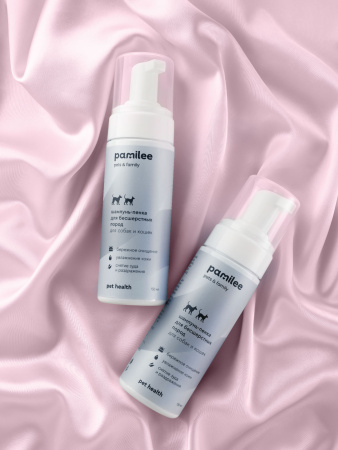 Бессульфатная пенка для бесшерстных кошек и собак 150 ml