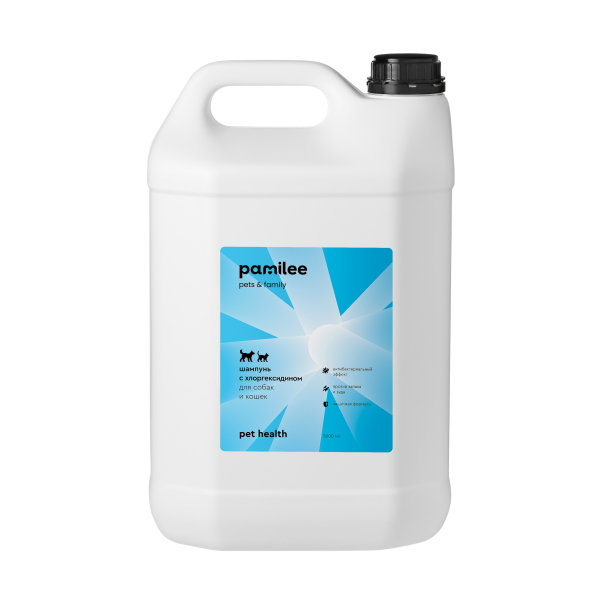 Шампунь с хлоргексидином Pet Health shampoo 5000 ml