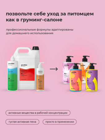 Шампунь увлажняющий с пантенолом с ароматом ежевики 444 ml