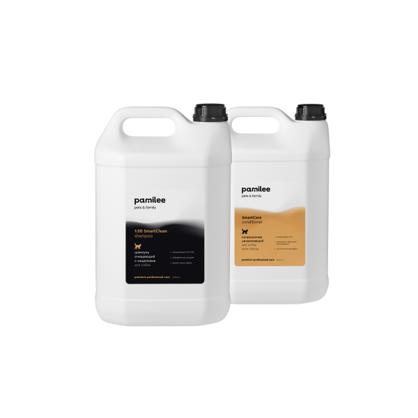 Набор Premium 1:50 SmartClean shampoo + SmartCare Conditioner по 5 л