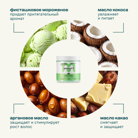paWool mask V Маска для объема для собак, 2000мл